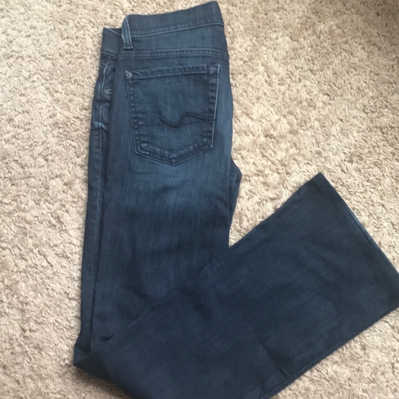 7 For All Mankind Denim - 7 for all mankind jeans no hemming